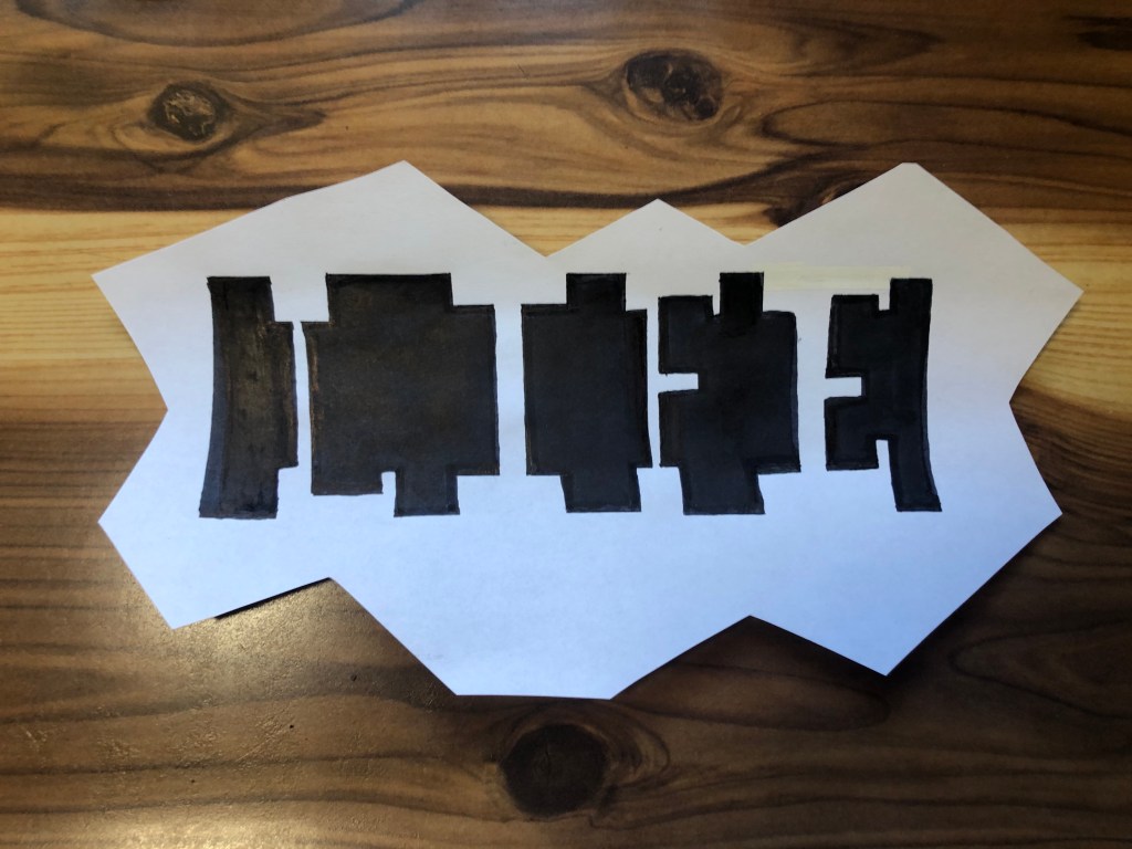 Optical illusion: perspective and volition. 